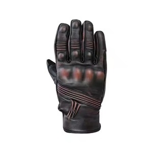 Gants de moto à doigts entiers avec logo personnalisé de la meilleure qualité en gros Nouveau cuir Services OEM à bas prix Compatible avec le motocross - Product Image 4