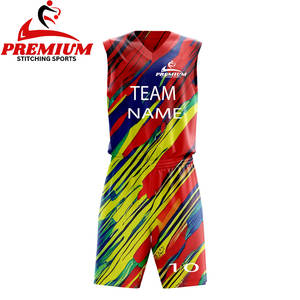 Ventes en gros d'usine Maillot de basket-ball Costume de sport Logo imprimé de haute qualité personnalisé Nom Maillot de basket-ball pour hommes et jeunes Uniformes de basket-ball - Product Image 5