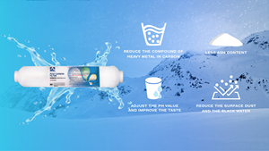 Cartouche filtrante en ligne au charbon de coco pour pré-filtration domestique - Product Image 3