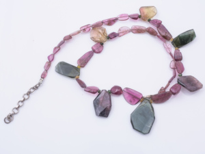 Elegante Collar de Cuentas Hecho a Mano, Ligero, de Acero Inoxidable, Joyería de Moda para Mujer, Ideal para Regalo - Product Image 4