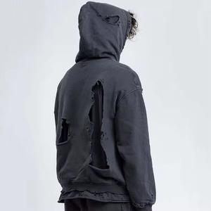 Sweat-shirts à capuche oversize pour femmes et couples, pulls épais vintage délavés à l'acide 2026 - Product Image 4