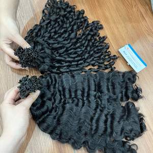 สินค้าขายดี ต่อผมแบบ K Tip ผมเวียดนามแท้ คุณภาพสูงมาก ผมธรรมชาติ ราคาขายส่ง - Product Image 1