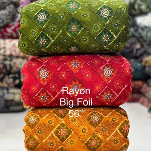 Pure Rayon Propriétés complètes Processus de fabrication Utilisations et avantages Tissu de mode élégant pour robes, jupes - Product Image 1