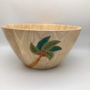 Personalized Handmade Wooden Serving Bowl Decorative Customized Wooden Serving Bowl Wooden Salad Bowl - Product Image 3