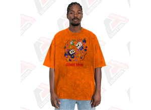 Stylish Women Acid Wash Denim Eco-friendly Summer t Shirt Soft Trendy Comfortable - Product Image 4