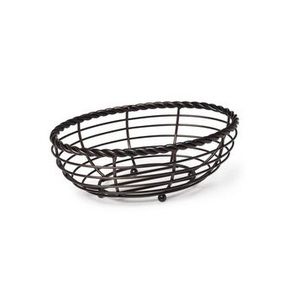 Panier à fruits compact en métal parfait pour les petits espaces bol élégant en fil métallique pour appartements condos ou petites maisons - Product Image 3