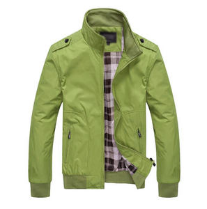 Veste coupe-vent d'hiver imperméable pour homme, décontractée, logo frontal, réversible, toile, coupe ajustée, style streetwear - Product Image 5