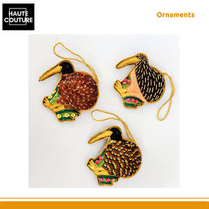 Oferta Exclusiva en Adornos Colgantes Festivos Hechos a Mano con Forma de Aves Kiwi de 9 cm de Largo, de Calidad Comprobada para Decoración del Hogar, Procedentes de la India - Product Image 2