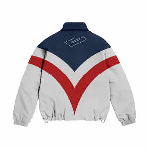 Traje de chándal de secado rápido de nailon con estilo personalizado, conjunto de chaqueta cortavientos con cremallera y pantalones de chándal, conjunto de chándal deportivo - Product Image 2