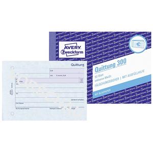 Papel de Recibo Autocopiativo AVERY ZWECKFORM 300 A6, 50 Hojas por Paquete, Tamaño del Paquete: 20 Paquetes - Product Image 1