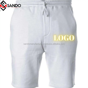กางเกงขาสั้นผ้าฝ้ายฟอกสีอ่อนสำหรับผู้ชายกางเกงกีฬาแห้งเร็วสไตล์ฮิปฮอปลำลอง6XL เอวยางยืดกันยับ - Product Image 1
