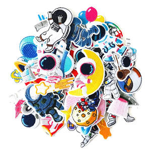 Wholesale Custom Heat <b>Transfer</b> Embroidery Patches Best Quality Astronaut Design <b>Iron</b> <b>on</b> Embroidery Patches <b>for</b> <b>Clothes</b> - Product Image 1