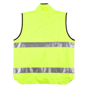 Chaleco DE SEGURIDAD reflectante de nueva llegada con cremallera frontal Chaleco de seguridad de venta directa de fábrica a precio mayorista - Product Image 2