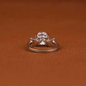 Anillo de compromiso de diamante cultivado en laboratorio para hombre personalizado de lujo 18KT Ajuste de solitario de oro sólido estilo clásico certificado IGI - Product Image 4