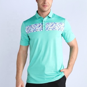 Venta al por mayor de los hombres transpirables de talla grande Polo camiseta Anti-Pilling Anti-Shrink impreso Casual Camiseta de punto Casual Tank Tops - Product Image 5