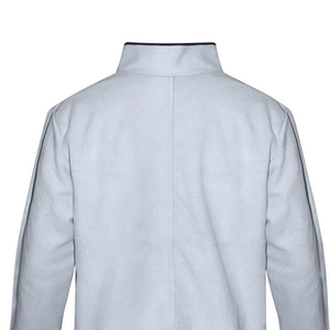 Chaqueta de soldadura de cuero de vaca dividida resistente al fuego chaqueta de seguridad de soldador de espalda abierta duradera para hombres - Product Image 4