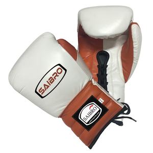 Gants de boxe MMA sur mesure de haute qualité Offres Spéciales dentelle dragonne réglable matériel en cuir de qualité pour la main de compétition - Product Image 1