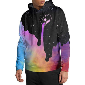 เสื้อฮู้ดแบบสวมหัวพิมพ์ซับลิเมชันขนาดพิเศษเสื้อฮู้ดแบบสตรีทแวร์ - Product Image 3