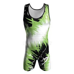 2025 Singlets de lucha libre Diferentes estilos Ropa DE LUCHA Nuevo diseño Singlets Low MOQ Design Your Own - Product Image 1