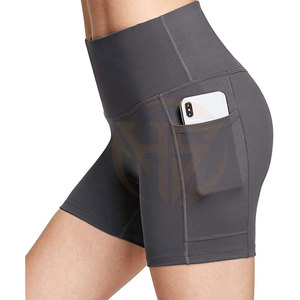 Pantalones Cortos Deportivos de Nuevo Estilo de Secado Rápido Hechos en Spandex/Nailon, los Más Vendidos, Diseña Tus Propios Pantalones Cortos Deportivos para Mujer en Existencia - Product Image 2