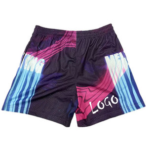 Pantalones Cortos Deportivos Unisex al Por Mayor, de Secado Rápido, Transpirables, para Correr, Entrenamiento, Doble Capa, 100% Poliéster - Product Image 2