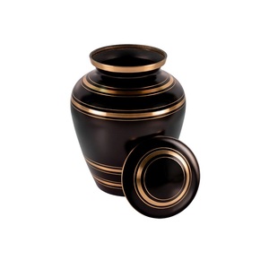 Urnes funéraires pour adultes en aluminium tendance fraîches Top urnes funéraires en métal classiques pour les cendres humaines couleur de forme de taille personnalisée - Product Image 5