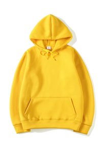 Sweat-shirt à capuche pour homme, grande taille, couleur unie, coton, style décontracté, streetwear, automne - Product Image 5