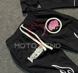 Custom 380GSM Basics Fleece Heavy Weight Sudadera con capucha de gran tamaño Vintage Boxy Fit Acid Wash Unisex Mock Neck Sudadera - Product Image 3