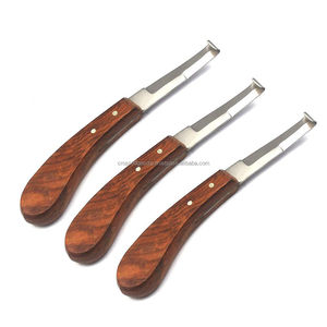 Herramientas de herrador de acero inoxidable, cuchillo cortador de pezuña para vaca/caballo, herramienta de reparación de pezuña, instrumentos veterinarios - Product Image 2