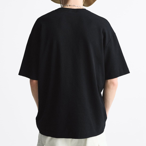 T-shirt vintage de créateur à épaules tombantes surdimensionnées personnalisées T-shirt lourd à épaules tombantes de haute qualité 240 GSM - Product Image 3