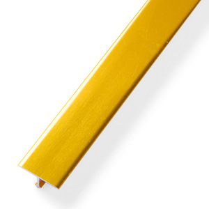 Revêtement <span class=keywords><strong>de</strong></span> sol en métal <span class=keywords><strong>de</strong></span> couleur personnalisable et imperméable à l'eau Garniture <span class=keywords><strong>de</strong></span> <span class=keywords><strong>carrelage</strong></span> en T en aluminium durable Design moderne pour l'extérieur - Product Image 6