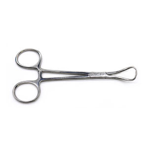 Nuevo en 2025, Pinza Quirúrgica para Toallas Backhaus, Pinza Curva con Bloqueo, 13.5 cm, Juego de Instrumentos de Plata Ecológicos - Product Image 3