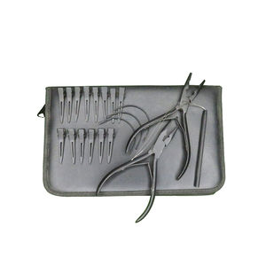 OEM Meilleur prix d'usine bon marché Logo personnalisé Couleur de qualité chirurgicale Pinces d'extension de cheveux tout-en-un et outils Accessoires - Product Image 2