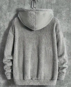 Sweat à capuche brodé California-Pull décontracté en tricot de polyester avec poche kangourou, lavable en machine-Nouvelle arrivée Soldes d'hiver - Product Image 2