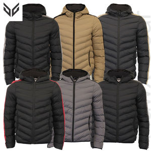 2024 couleur unie rembourré porter hommes veste rembourrée Streetwear nouvelle mode confortable hommes veste rembourrée - Product Image 5