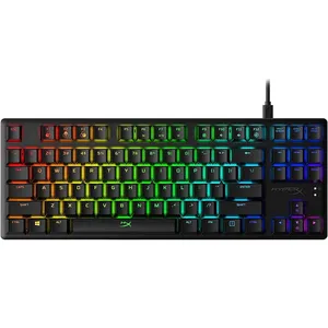 HyperX Alloy Origins Core biru TKL RGB keyboard dan mouse mini untuk mobile gaming keyboard gaming satu tangan mekanik