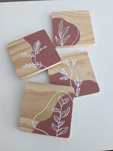 Fabricant de sous-verres en bois personnalisés, vaisselle écologique - Product Image 2