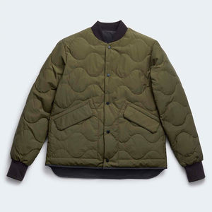 Chaqueta de Invierno para Hombre, Estilo Urbano, Acolchada, de Lana, Impermeable, Transpirable, Reversible, Bordada, con Capucha y Cremallera - Product Image 1