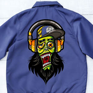 Chaqueta de bombardero informal ajustada para hombre, chaqueta de bombardero con cremallera y cuello levantado para hombre, chaqueta de bombardero cortavientos interior a la moda a cuadros de otoño para hombre - Product Image 5