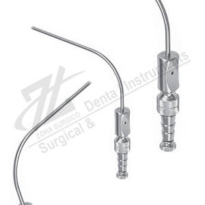 Tube d'aspiration Fergusson 2.5mm à 6.5mm, tubes d'aspiration Fergusson en acier inoxydable de 190 mm Instruments chirurgicaux de qualité supérieure - Product Image 1