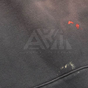 Sudaderas con Capucha de Invierno, Estilo Desgastado, con Logotipo Personalizado, Ropa Casual, Dobladillo sin Rematar, Felpa Ecológica para Hombre 2025 - Product Image 6