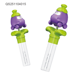 QSTOYS QS Juguetes de Burbujas de Plástico ABS con Diseño de Vegetales Coloridos para Niños, <span class=keywords><strong>3</strong></span> en 1, Regalo de Verano para Niños y Niñas de <span class=keywords><strong>3</strong></span> Años en Adelante, Precio Bajo - Product Image 2
