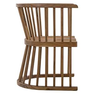 Silla de comedor de lujo moderna con respaldo curvo de madera maciza de diseño minimalista retro para uso doméstico y de restaurante de hotel - Product Image 2