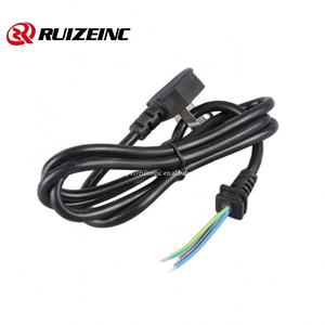 공장 맞춤형 3 극 연결 와이어 노트북 자동차 트레일러 전기 전원 코드 플러그 - Product Image 2