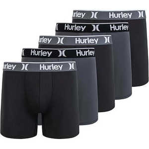 Paquete de 5 Calzoncillos Boxer Elásticos para Hombre, Corte Clásico, Talla XL, Ropa Interior Antibacteriana, Transpirable, Tejido de Punto Sostenible, Buena Calidad - Product Image 1