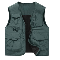 Gilet d'été pour hommes, pêche, randonnée, chasse, gilet multi-poches, veste d'extérieur pour hommes, gilets à bas prix
