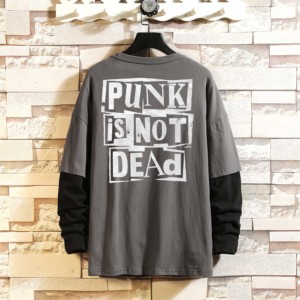 Camiseta holgada de algodón 100% para hombre, camiseta de gran tamaño, manga larga de doble capa con estampado DTG, nuevo estilo, comodidad duradera - Product Image 4