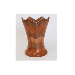 Best Quality Wooden <b>Vase</b> Customizable Inexpensive Tabletop Flower Pots and Planters for <b>Floor</b> <b>Standing</b> Decorative Usage - Product Image 5