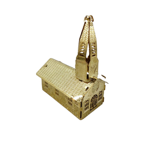 Assiette de présentation ronde en fer, couleur nickel-argent, assiettes de service pour la cuisine et la table faites à la main en gros - Product Image 5