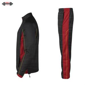 Vente chaude en vrac plaine hommes hiver ensemble sport personnalisé 100% coton unisexe à capuche polaire coupe régulière survêtement - Product Image 6